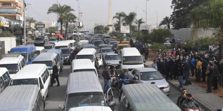 مسيرة للشاحنات من الدورة باتجاه الداخلية