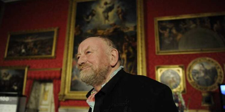Danish cartoonist Kurt Westergaard is pictured after receiving the M100 Media Prize 2010 in Potsdam, eastern Germany, September 8, 2010. Westergaard drew the most controversial of 12 caricatures of the Prophet Mohammed, first published in a Danish newspaper in 2005, which many Muslims considered offensive. The drawings sparked protests in January and February 2006 that culminated with the torching of Danish diplomatic offices in Damascus and Beirut and the death of dozens of people in Nigeria.    AFP PHOTO / ODD ANDERSEN (Photo by Odd ANDERSEN and - / AFP)