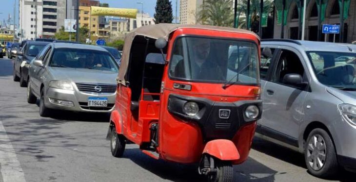 التوك توك في لبنان