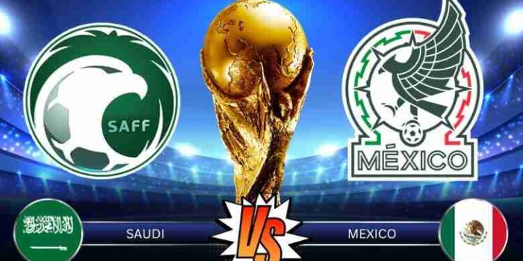 مباراة السعودية والمكسيك