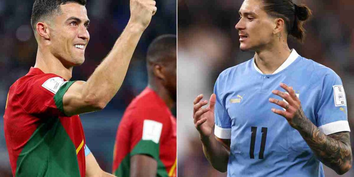مباراة البرتغال وأوروجواي