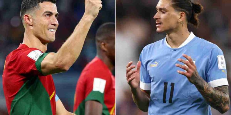 مباراة البرتغال وأوروجواي