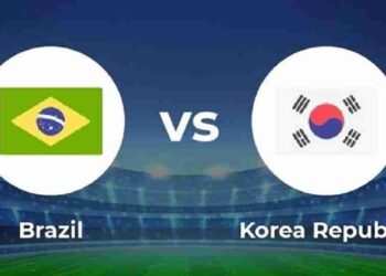 مباراة البرازيل وكوريا