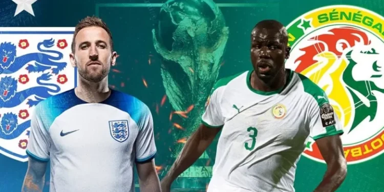 مباراة الانجليز والسنغال