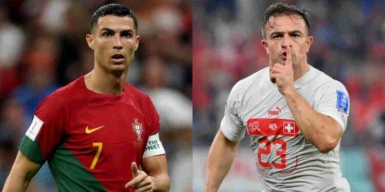 مباراة البرتغال وسويسرا