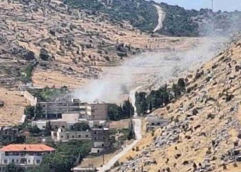 تفجــ.ـير اسرائيلي في محيط بركة النقار عند أطراف بلدة شبعا جنوبي لبنان